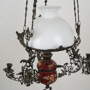 Oil Lamp 33 cm Antique