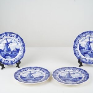 Delft Blue Porcelain Plate