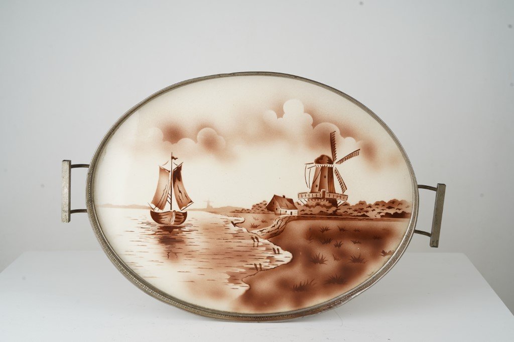 Dutch serving tray