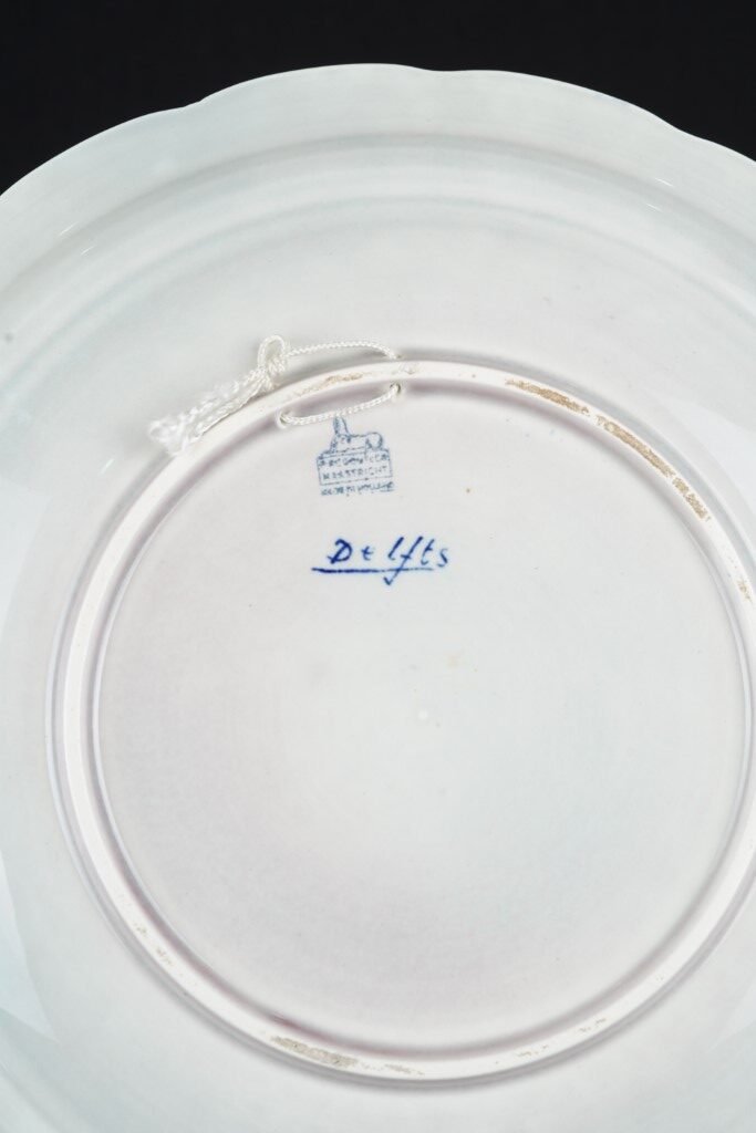Delft Blue Porcelain Plate 27.117