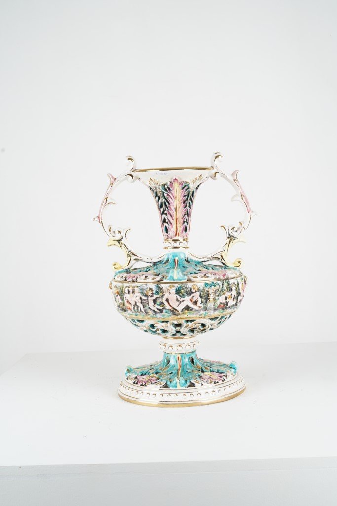 Italian porcelain vase 27.63